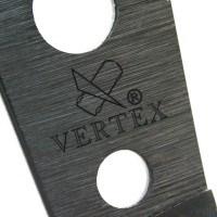 Руль кожаный «VERTEXX 1996 STYLE RED» (Ø330, с выносом)