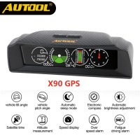 Инклинометр «AUTOOL X90 GPS» (GPS, кренометр, угломер, спидометр, вольтметр)
