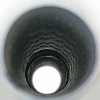 Резонатор «belais» круглый Ø100 мм, c камерой длина 500 мм, труба Ø55 мм (нержавеющая сталь)
