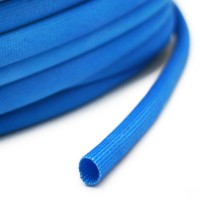 Термоизоляционный стеклотканевый рукав «belais» Ø12 мм*1 м (синий, до 500°C)