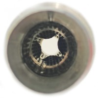 Пламегаситель (стронгер) перфорированный диффузор «DOR» d=102 mm Ø55*400 (алюминизированная сталь)